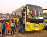 黃海校車在江蘇常熟