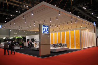 采埃孚展臺(tái)