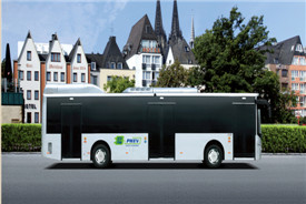 大金龍E12油電混合動(dòng)力公交車