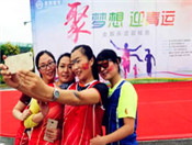 廈門站參賽女選手合影