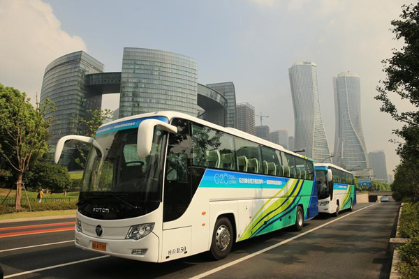 歐輝客車在杭州