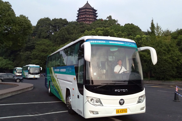 歐輝客車在杭州