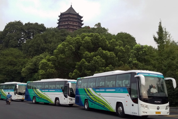 歐輝客車在杭州