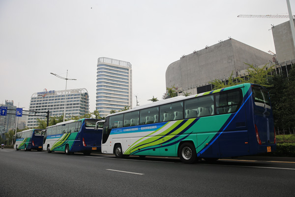 歐輝客車在杭州