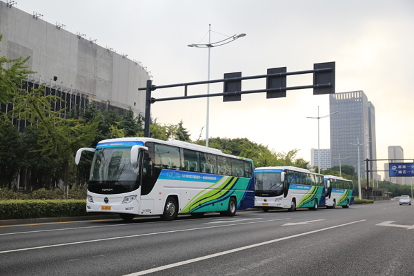 歐輝客車在杭州
