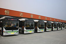 恒達(dá)公司新建的新能源充電場站