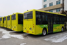 宇別爾公司的宇通新能源公交車隊