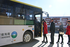 宇通新能源公交為市民出行提供便利