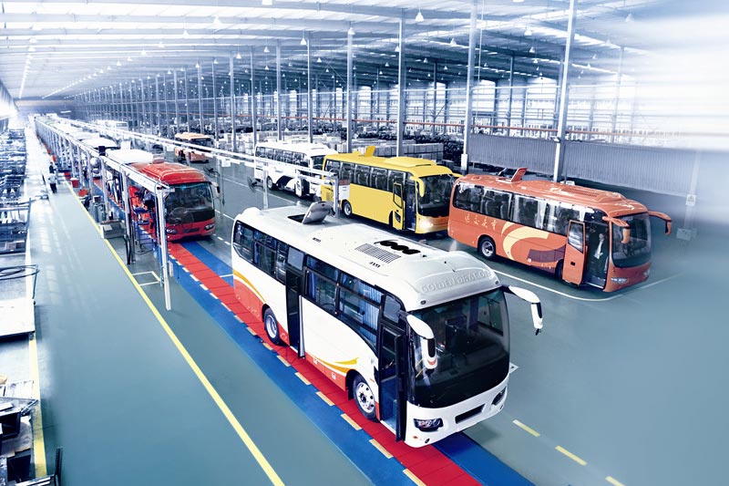 金旅數(shù)字化生產(chǎn)線