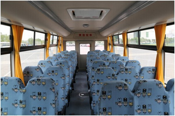 黃海DD6100C02FX專用校車