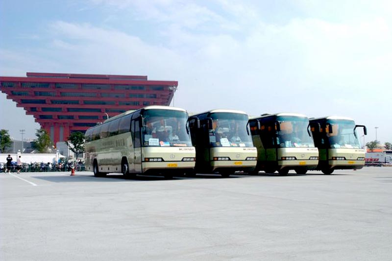 北方客車服務上海世博會