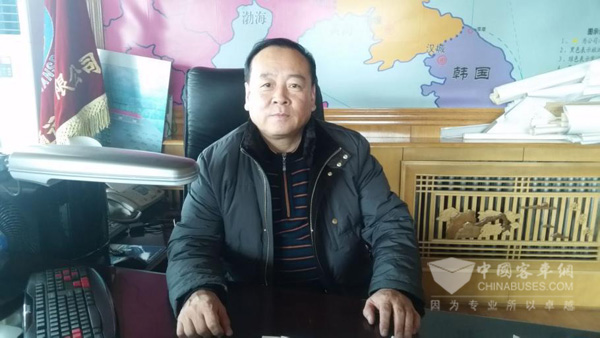 吉林宇別爾運(yùn)輸集團(tuán)有限公司董事長兼總經(jīng)理翟立志