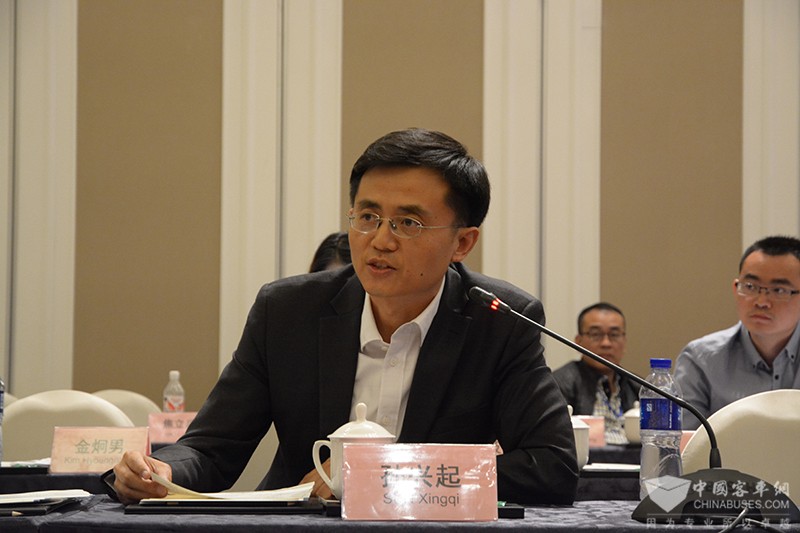 LG化學(xué)南京樂(lè)金化學(xué)新能源電池有限公司部長(zhǎng)孫興起 