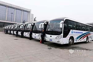 鄭州：上合組織成員國總理會(huì)議接待用車亮相