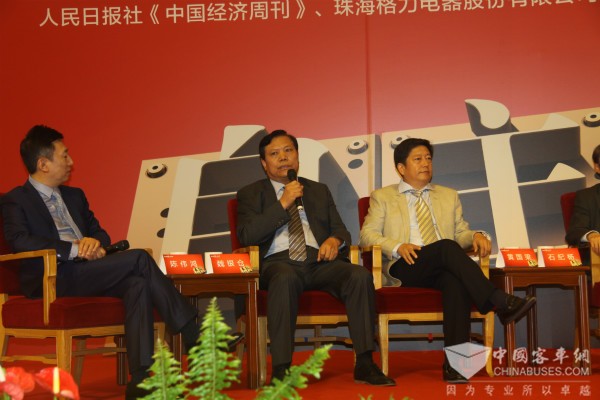 董事長魏銀倉出席了高峰對話——“創(chuàng)新，讓世界愛上中國造”