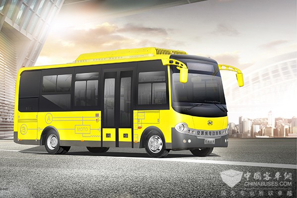 安凱HFF6680GEVB快充式純電動微循環(huán)中巴