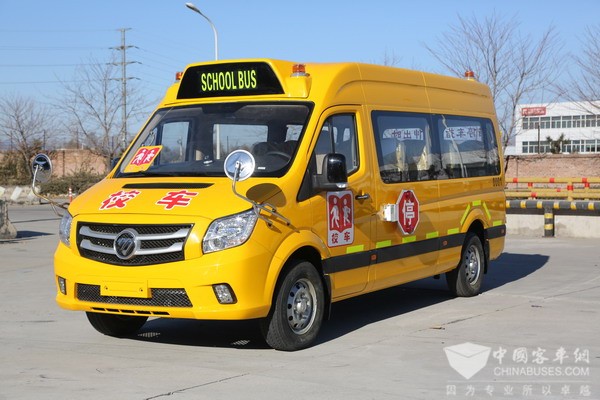 福田歐輝艦橋商務版BJ6590專用校車
