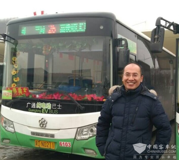 邯鄲公交公司技術(shù)處處長(zhǎng)徐世新