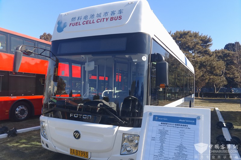 福田歐輝BJ6123燃料電池城市客車