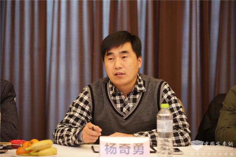 中通客車人力資源處長(zhǎng)楊奇勇