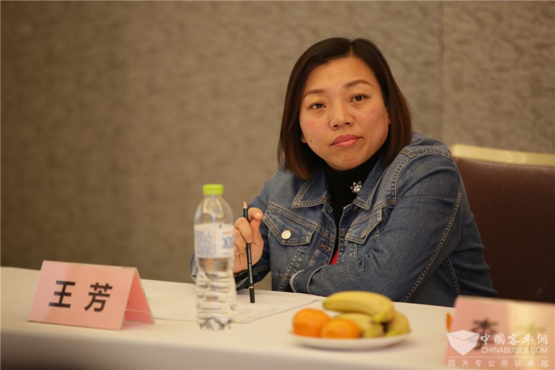 申龍客車人力資源主管王芳