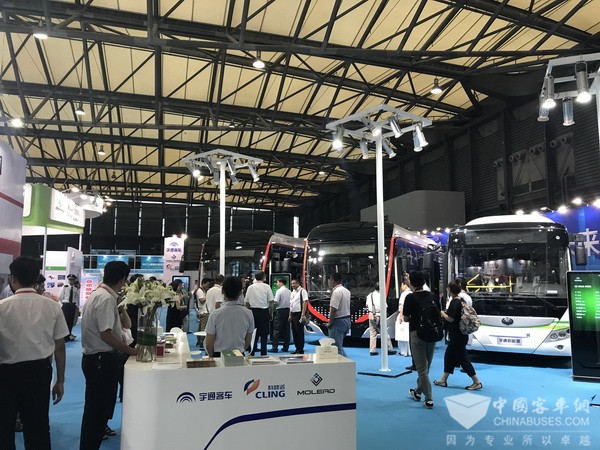 做智慧交通和綠色出行的踐行者 宇通四款精品出擊2017上海國際客車技術展