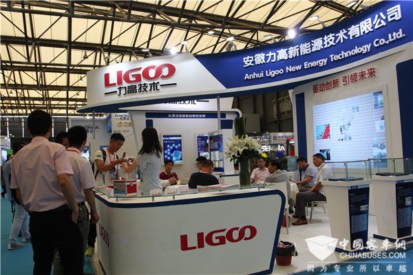 BUS EXPO 2017上?？蛙囌箌安徽力高展臺