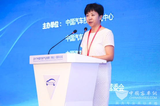 泰達(dá)論壇|宋秋玲：政策組合拳，新能源汽車扶持力度不斷檔