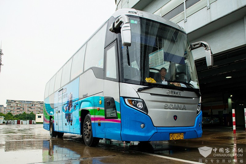 “統(tǒng)領(lǐng)”豪華客車外觀