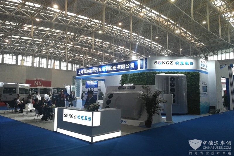 2018 CTIB 天津客車展 松芝展位