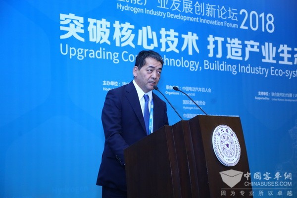 寺師茂樹：豐田承諾與中國(guó)一起造出更好的汽車，引領(lǐng)氫能可持續(xù)性發(fā)展