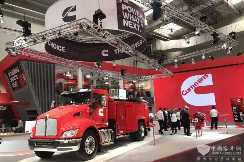 漢諾威車展 康明斯展臺
