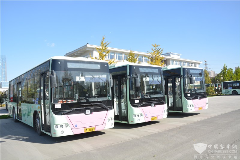 實拍北京大興運營的中車電動公交