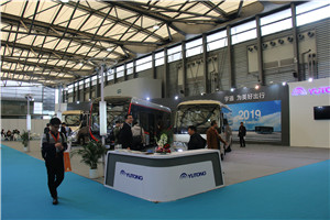 2018上海國際客車展宇通展臺