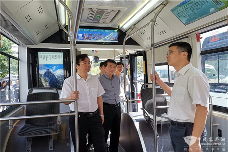 蘇州金龍批量氫燃料客車開通運營