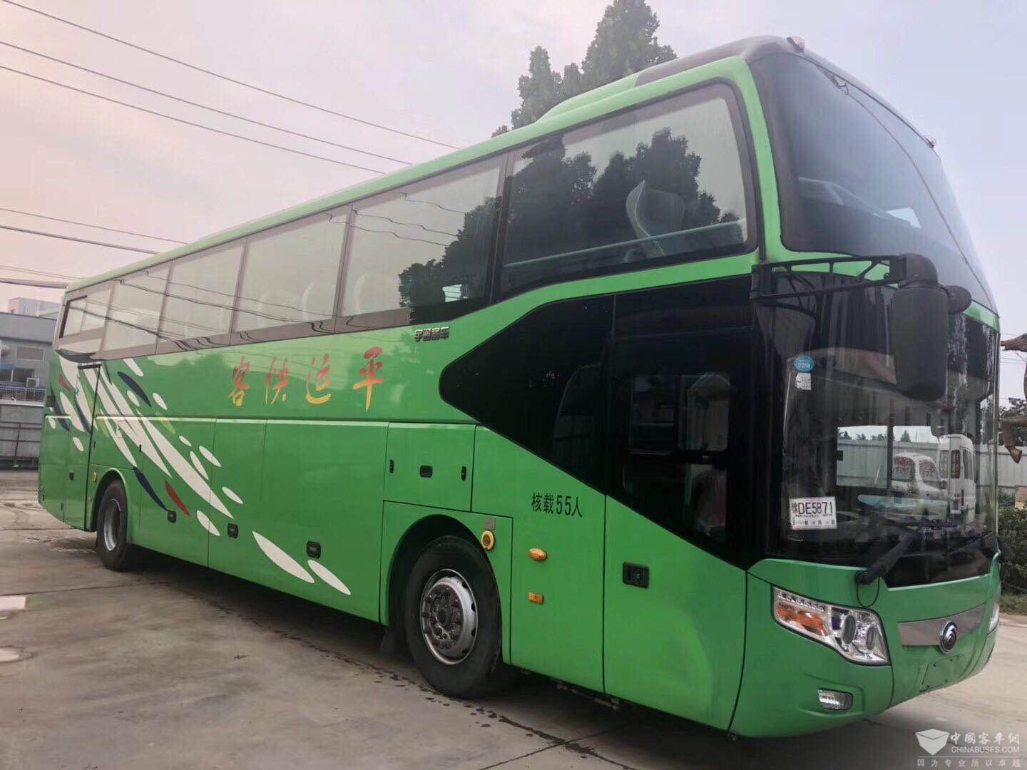 14年12月底55座宇通 6126型號(hào) 二手客車