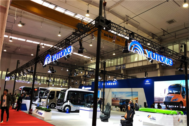 CIBE2019|宇通客車展臺