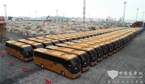“國(guó)車”出海！聚焦金龍客車出口風(fēng)采