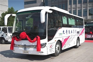 歐輝BJ6122批量交付四川九黃運(yùn)業(yè) 共譜旅游發(fā)展新篇章
