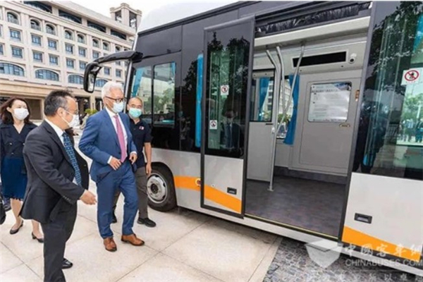澳門首輛自動駕駛巴士正式啟用 智聯(lián)“人車路”的安凱巴士來了！