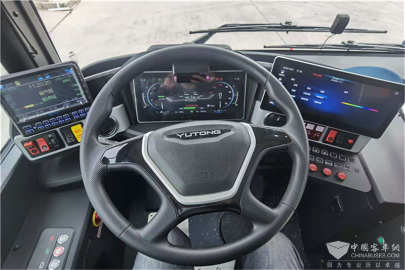 218臺宇通智能網(wǎng)聯(lián)公交石家莊上線