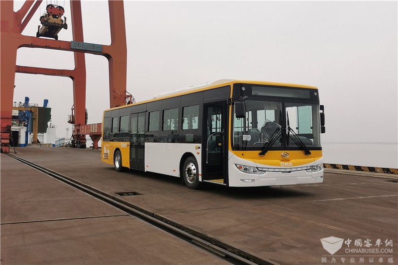 黃海新能源公交車批量交付韓國