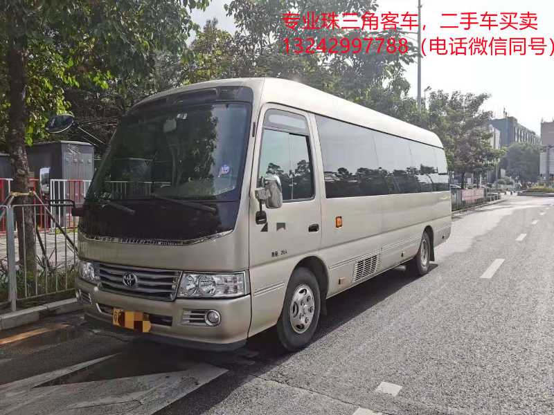 18年上牌20座汽油非營運(yùn)豐田考斯特柯斯達(dá)中巴