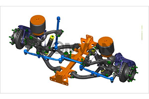 上?？坡?.5T級(jí)獨(dú)立懸架系統(tǒng)