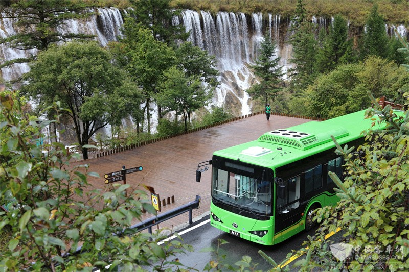 比亞迪純電動客車K9批量交付大九寨旅游集團(tuán)