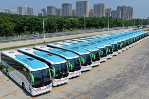 再迎回頭客！45臺(tái)中通純電動(dòng)高端旅游客車發(fā)往智利