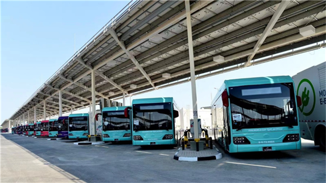 888臺宇通電動客車見證全球最大電動車場站落成！