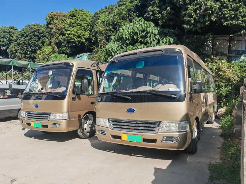 2019年1月 同款5臺26座質保期內開沃旅游電車