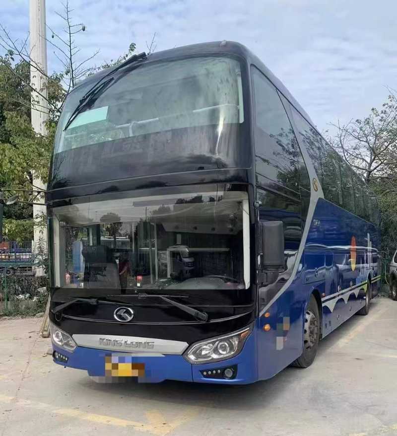 2015年7月 廣州牌39座2+1一層半國四碟剎大金龍6125氣囊車