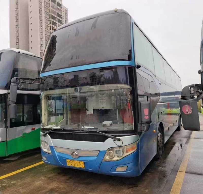 2015年1月 55座國四宇通6126一層半氣囊中門車 